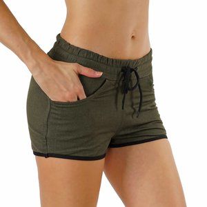 6pcs Set Women Casual Cotton Shorts Lounge Yoga with Pockets